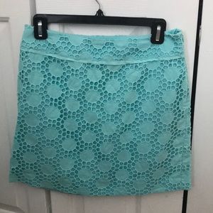 Vineyard Vines Blue Aqua Skirt in Size 4
